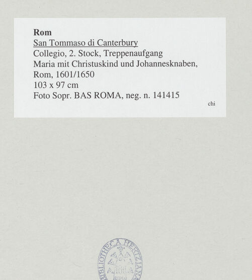 Rückseite von bh544459_recto