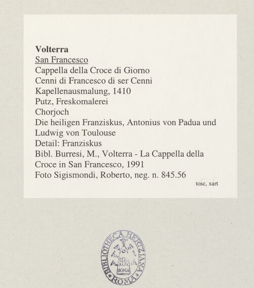 Rückseite von bh544603_recto