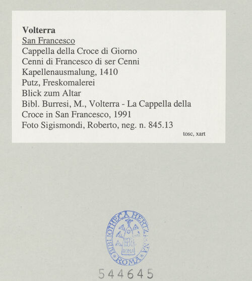 Rückseite von bh544645_recto