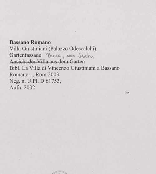 Rückseite von bh544946_recto