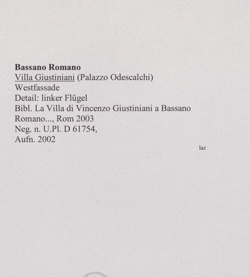 Rückseite von bh544959_recto