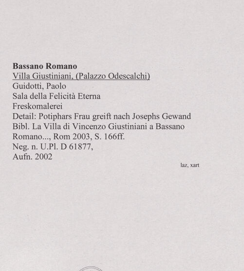 Rückseite von bh545009_recto