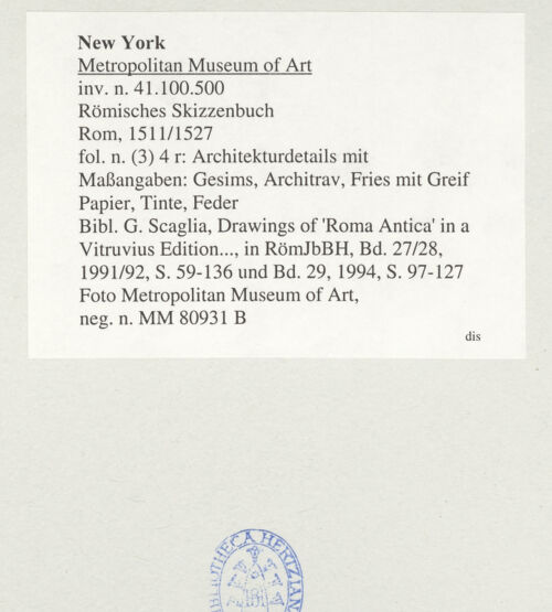 Rückseite von bh545106_recto