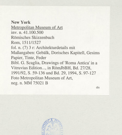 Rückseite von bh545111_recto