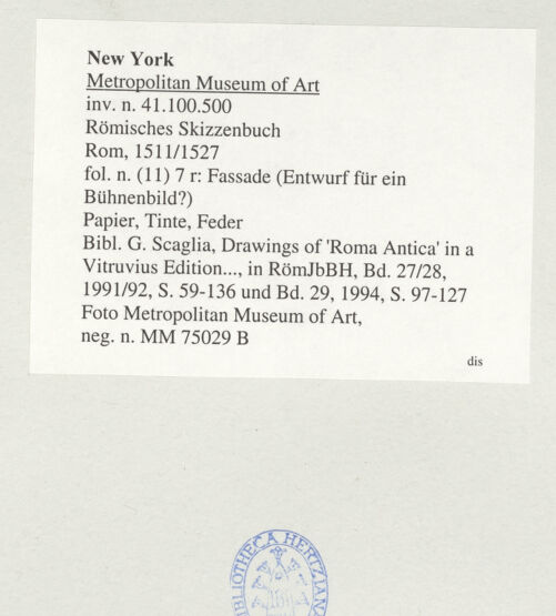 Rückseite von bh545120_recto