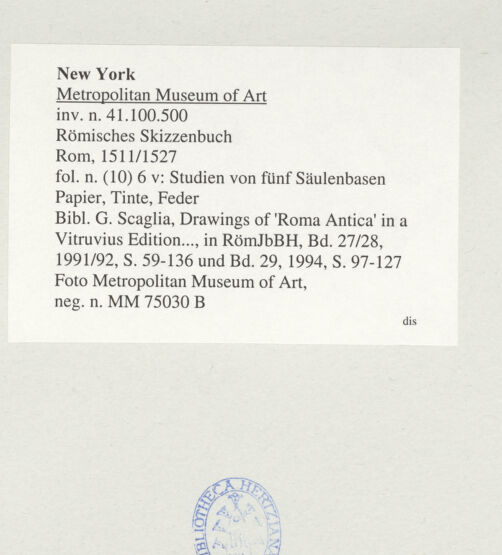 Rückseite von bh545121_recto