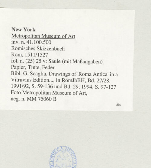 Rückseite von bh545143_recto