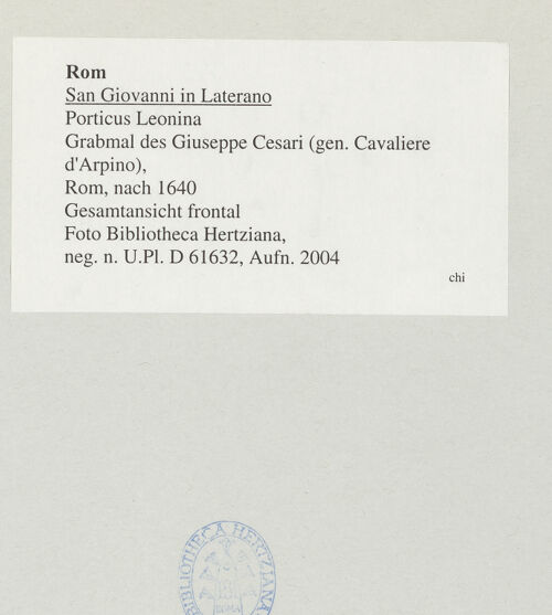 Rückseite von bh545452_recto