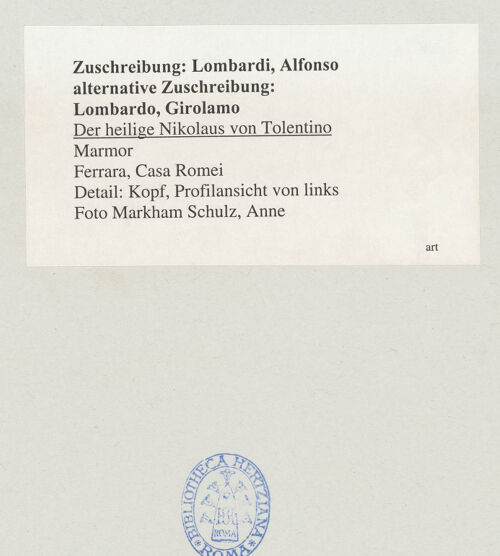 Rückseite von bh545581_recto