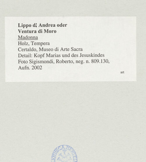 Rückseite von bh545648_recto