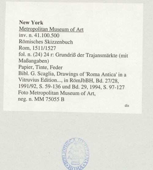 Rückseite von bh545961_recto