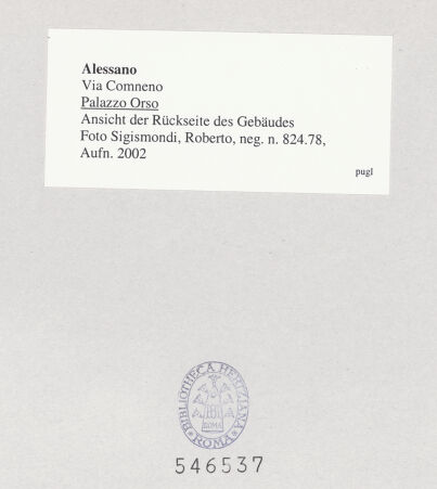 Rückseite von bh546537_recto