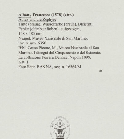 Rückseite von Sopr. BAS NA [https://www.deutsche-digitale-bibliothek.de/content/lizenzen/rv-ez/] Äolus und die Zephyre - , bh549098_recto. Foto.