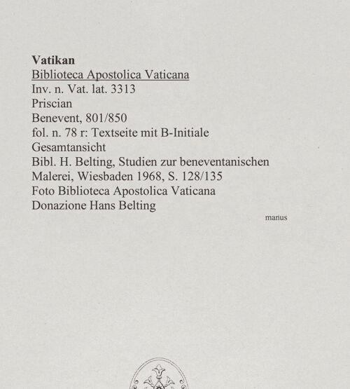 Rückseite von bh549874_recto