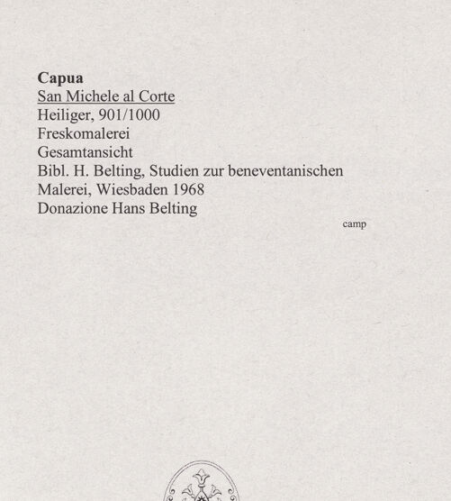 Rückseite von unbekannt [https://www.deutsche-digitale-bibliothek.de/content/lizenzen/rv-ez/] Heiliger - Gesamtansicht, bh551233_recto. Foto.