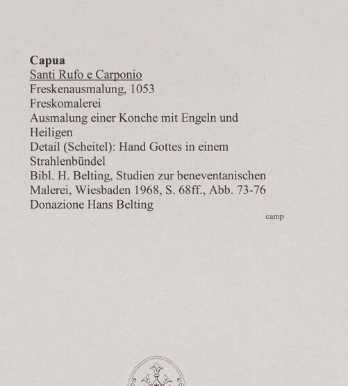 Rückseite von unbekannt [https://www.deutsche-digitale-bibliothek.de/content/lizenzen/rv-ez/] Hand Gottes mit Engeln und Heiligen - Dextera Dei, bh551248_recto. Foto.