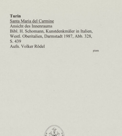 Rückseite von Rödel [https://www.deutsche-digitale-bibliothek.de/content/lizenzen/rv-ez/] Chiesa del Carmine - Innenansicht, bh552165_recto. Foto: Rödel, Volker.
