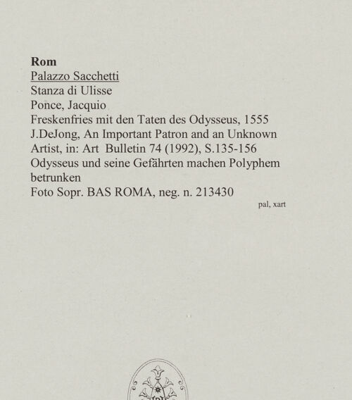 Rückseite von bh552464_recto