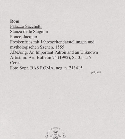 Rückseite von bh552487_recto