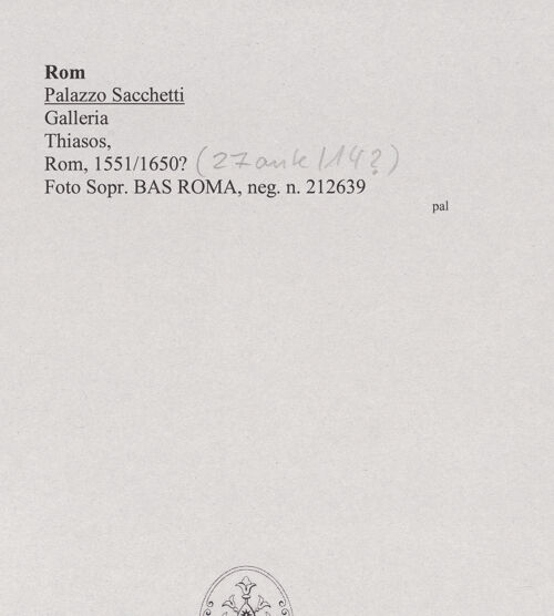 Rückseite von bh552541_recto