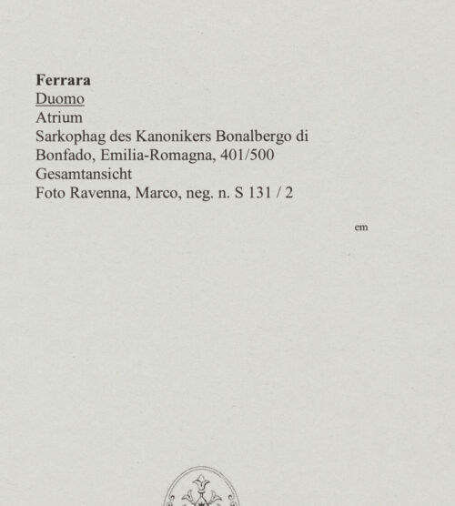 Rückseite von bh553771_recto