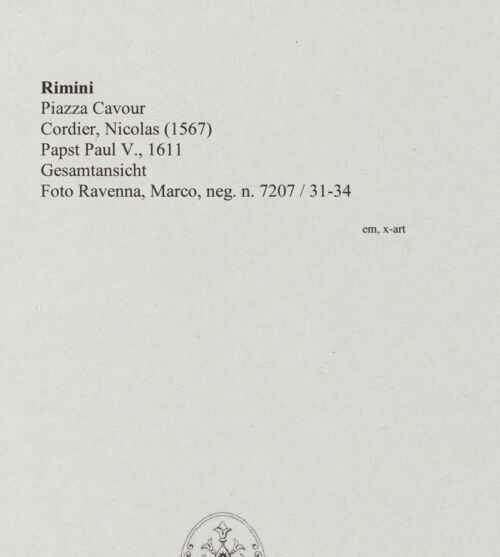 Rückseite von bh553789_recto