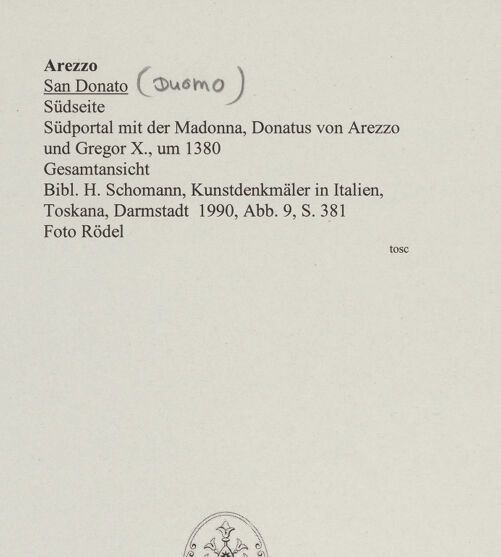 Rückseite von Rödel [https://www.deutsche-digitale-bibliothek.de/content/lizenzen/rv-ez/] Portal mit Verkündigung und Zyklus der Tugenden und Laster - Gesamtansicht, bh554399_recto. Foto: Rödel, Volker.