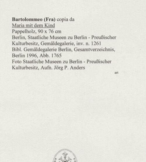 Rückseite von bh554686_recto