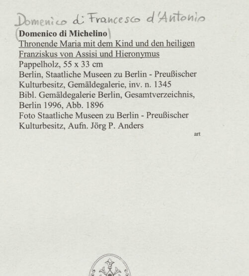 Rückseite von bh554739_recto