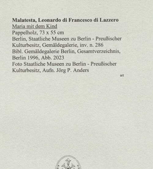 Rückseite von bh554774_recto