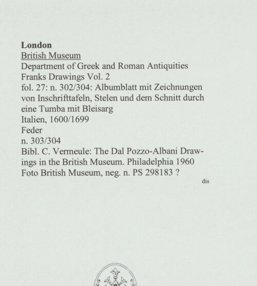 Rückseite von bh557007_recto