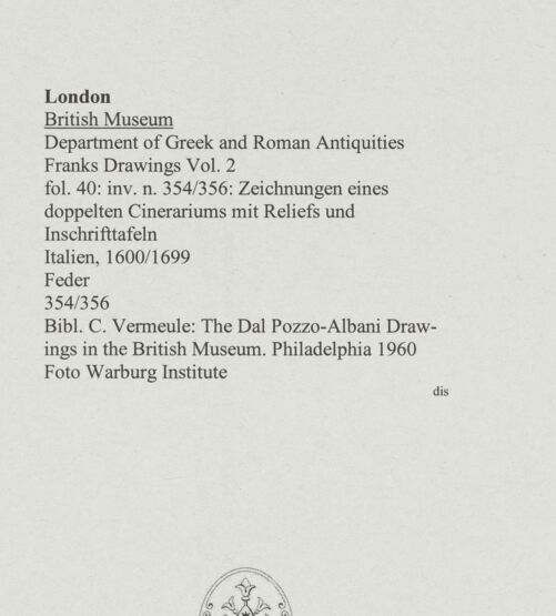 Rückseite von bh557664_recto