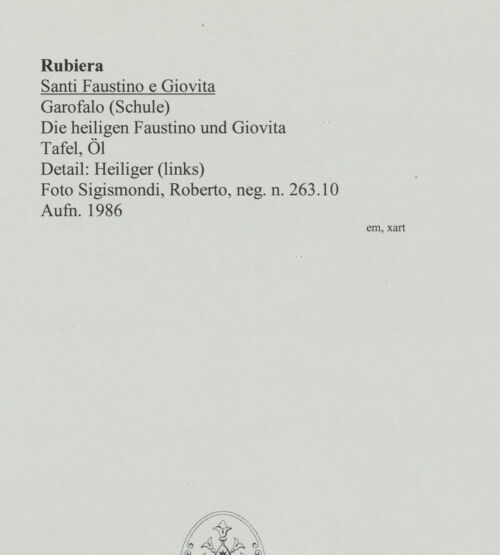 Rückseite von bh558308_recto