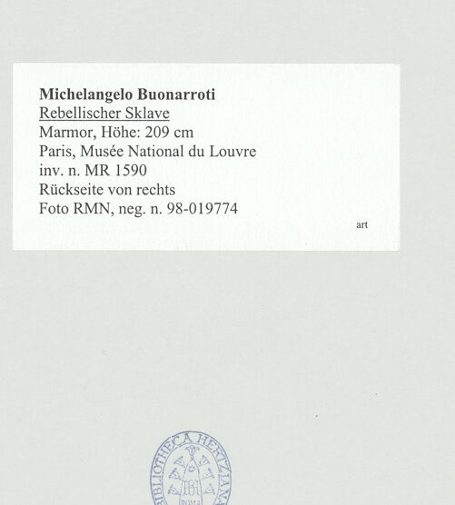 Rückseite von bh558385_recto