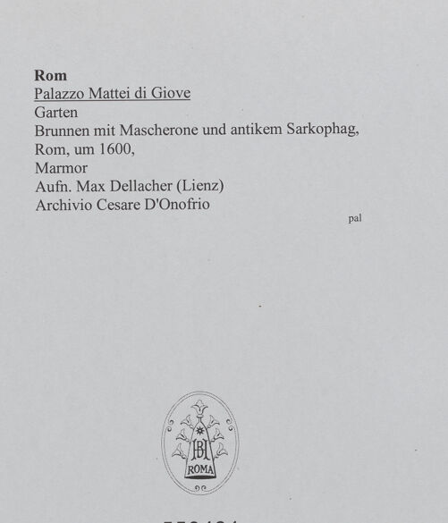 Rückseite von bh558431_recto