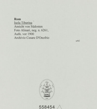 Rückseite von bh558454_recto