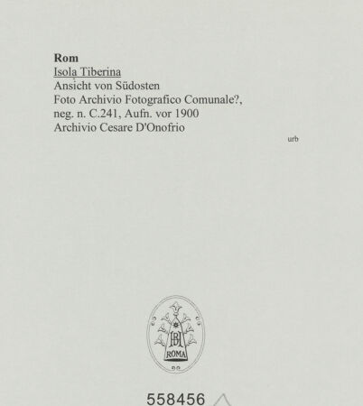 Rückseite von bh558456_recto