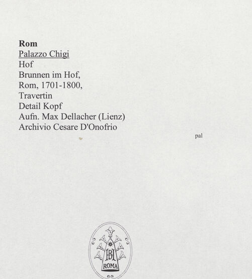 Rückseite von bh558540_recto