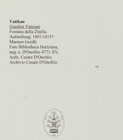 Rückseite von bh558564_recto