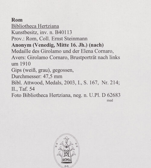 Rückseite von bh558760_recto