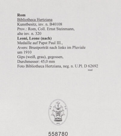 Rückseite von bh558780_recto