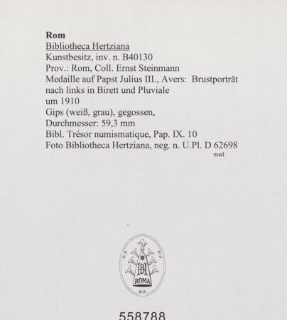 Rückseite von bh558788_recto