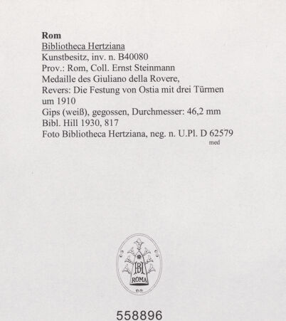 Rückseite von bh558896_recto