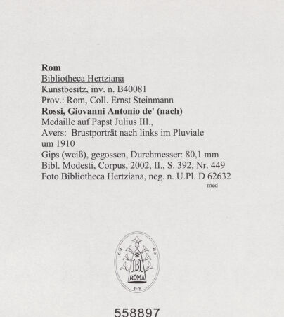 Rückseite von bh558897_recto