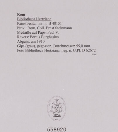 Rückseite von bh558920_recto