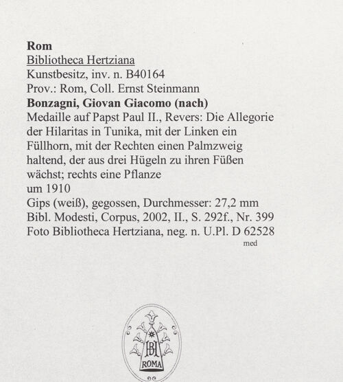 Rückseite von bh558929_recto