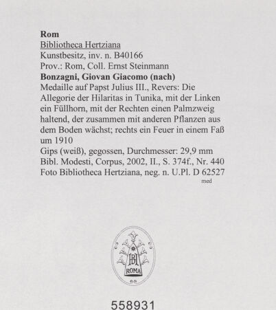 Rückseite von bh558931_recto