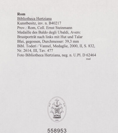 Rückseite von bh558953_recto