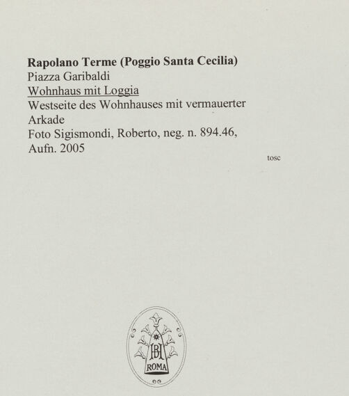 Rückseite von bh559229_recto