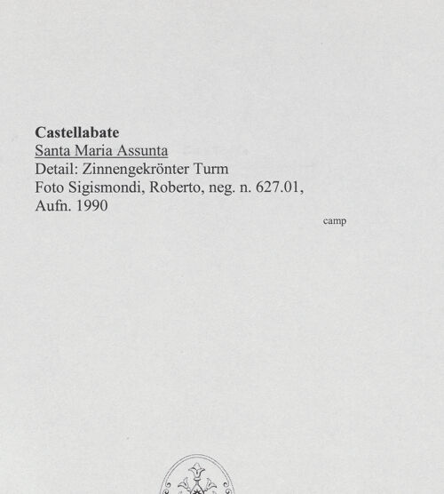 Rückseite von Sigismondi, Roberto [http://creativecommons.org/licenses/by-nc-sa/4.0/] Palazzo della Torre Merlata - Detail, Zinnengekrönter Turm, bh559635_recto. Foto: Sigismondi, Roberto.